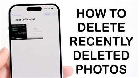 How To Delete Recently Deleted Photos On Iphone 2024 Youtube