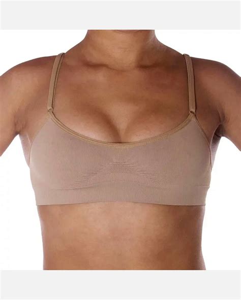 Riachuelo Kit Tops Selene Regul Vel Sem Costura Feminino Nude