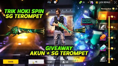 Giveaway Sg Terompet Trik Hoki Spin Sg Terompet Di Event Token