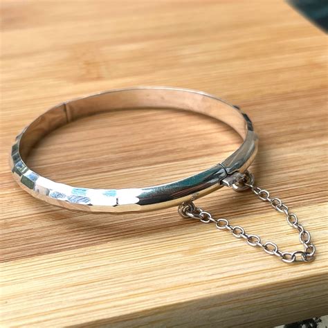 Sterling Silver Baby Bangle Bracelet Silver Toddler Anklet Etsy Uk