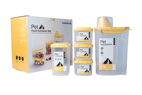 LocknLock Pet Storage 5pc Set