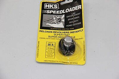 HKS Speedloader 36 A For 5 Shot 38 357 Mag S W J Frame Taurus 85