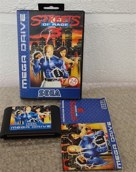 Streets of Rage 3 Sega Mega Drive Game – Retro Gamer Heaven