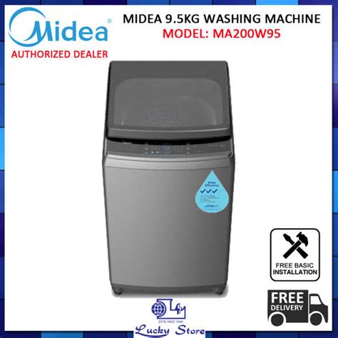 Bulky Midea Ma W Kg Top Load Washing Machine Ticks Free