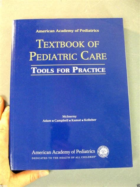 American Academy Of Pediatrics Textbook Of Pediatric Care Tools For