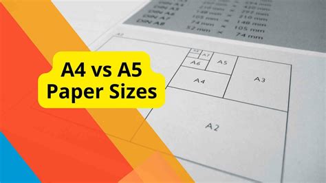 Difference Between A4 And A5 Paper Size A4 Vs A5 2024