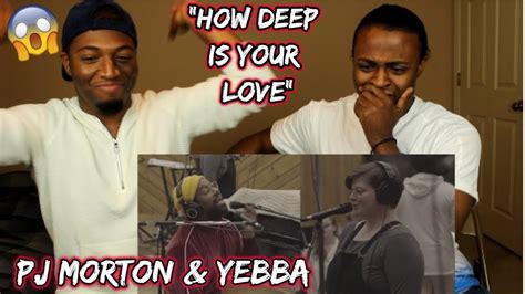 PJ Morton feat. YEBBA How Deep Is Your Love ‘Gumbo Unplugged’ (REACTION ...