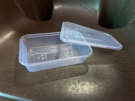 Plastic Rectangular 500 Ml Food Container Type Non Disposable At Rs 6