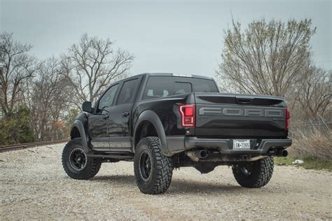 2019 Ford F 150 Raptor Black With 4 Inch Fabtech Lift Kit