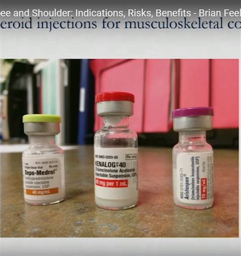 Steroid Injections In Orthopaedic Surgery —