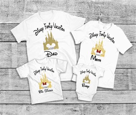 Disney Family Vacation T-shirt, Disney Shirt, Family Shirt, Custom ...