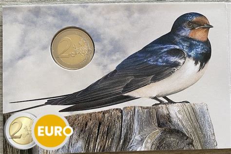 Euros Estonie Hirondelle Rustique Bu Fdc Coincard