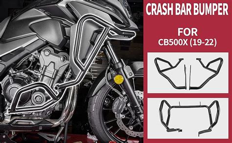 Amazon Motorcycle Cb X Accessories Steel Highway Crash