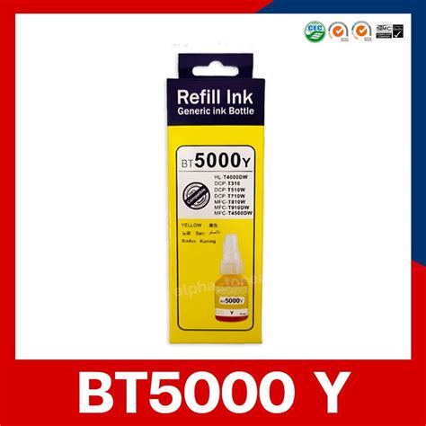 น้ำหมึก Refill Ink รุ่น Bt D60bk Bt5000cmy ใช้กับพริ้นเตอร์อิงค์เจ็ท Shopee Thailand