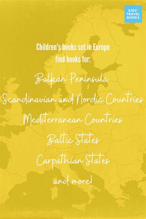 Find Childrens Books For Regions In Europe Travel Books Travel