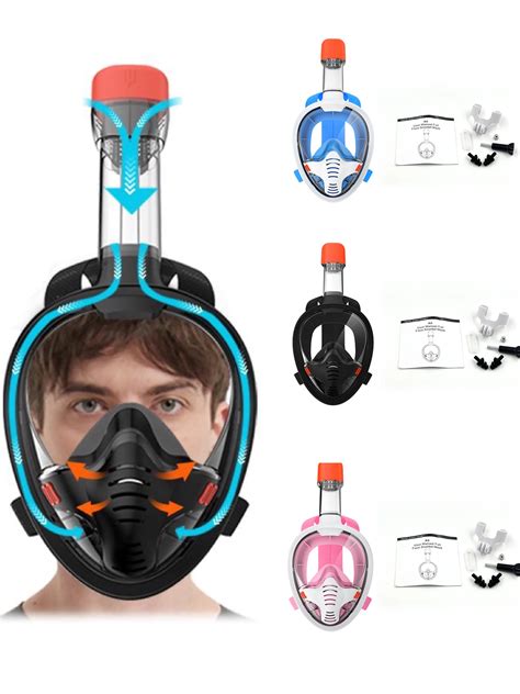 Novo Mergulho Snorkeling M Scara Homem Mulher C Mera Suporte Usando