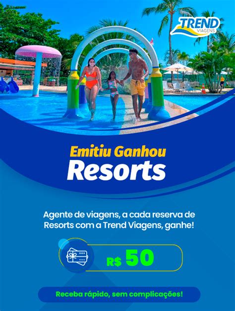 Campanha Emitiu Ganhou Resorts Trend Viagens