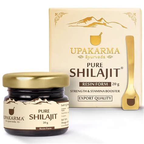 Buy Upakarma Pure Shilajit Resin 20g Himalayan Shilajit Resin