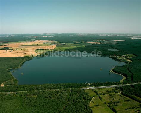 Luftbild Thiendorf Uferbereiche Der Teichanlagen Zur Fischzucht