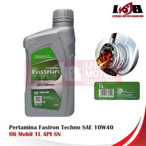 Jual Pertamina Fastron Techno W Api Sn Mobil Oli L Shopee Indonesia