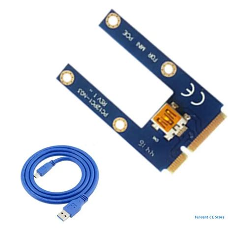 Mini Adaptador Convertidor PCIE Pci Express 1X A 16X Tarjeta Elevadora