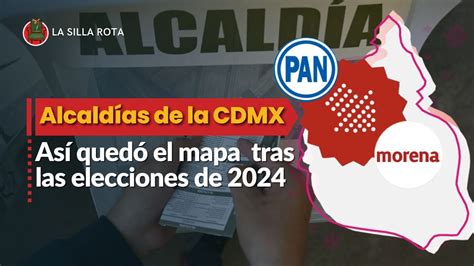 Así Quedó El Mapa De Las Alcaldías De La Cdmx Tras Las Elecciones De