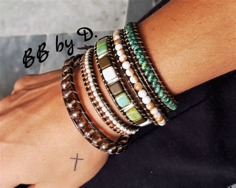 Épinglé Sur Boho Leather Wrap Bracelets 5 Times