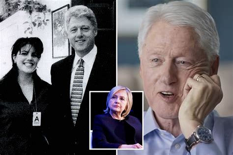 Bill Clinton Says He Had Oral Sex With Monica Lewinsky To Ease His Own