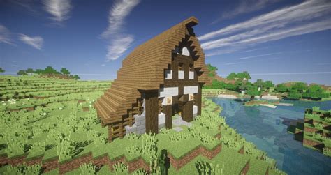 Re-Visited Medieval Barn Minecraft Map