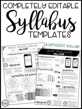 Free Printable Syllabus Template Template Two Vercel App