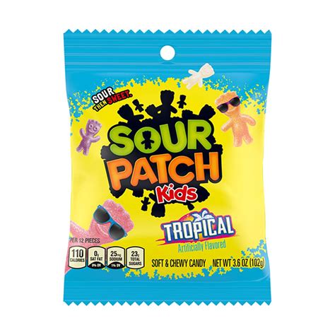 Sour Patch Kids | 140g - Tropical - Exotic Sweets