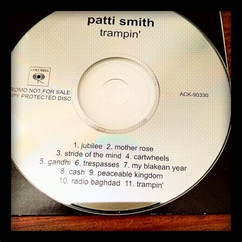 Patti Smith Trampin 2004 Cd Discogs