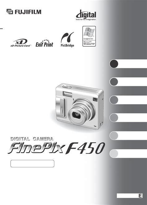 Handleiding Fujifilm Finepix F450 Pagina 1 Van 51 Engels