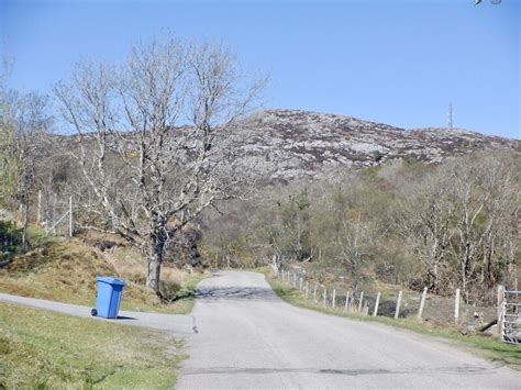 B869 North Of The Achmelvich Turn Richard Webb Geograph Britain