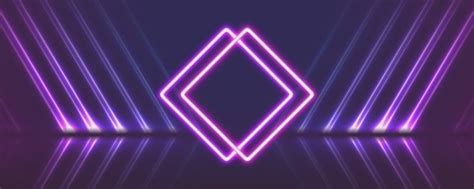 Twitch Profile Banner Futuristic Neon Background Sci-fi - Etsy | Neon ...