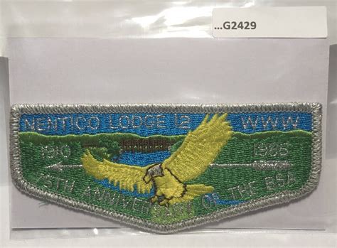 NENTICO LODGE 12 75Th ANNIVERSARY O A 1990 G2429 EBay