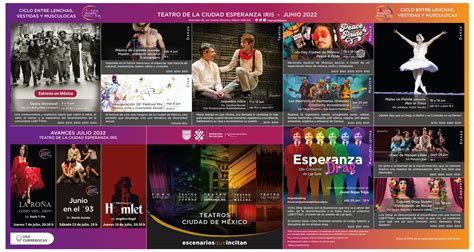 TEATROS CIUDAD DE MÉXICO CARTELERA JUNIO 2022