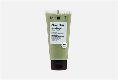 MIXIT Очищающая детокс-маска для лица Clean Skin Deep Detox Face Mask ...
