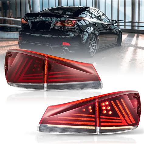 06 12 Lexus IS Series 2th Gen XE20 Vland LED Tail Lights