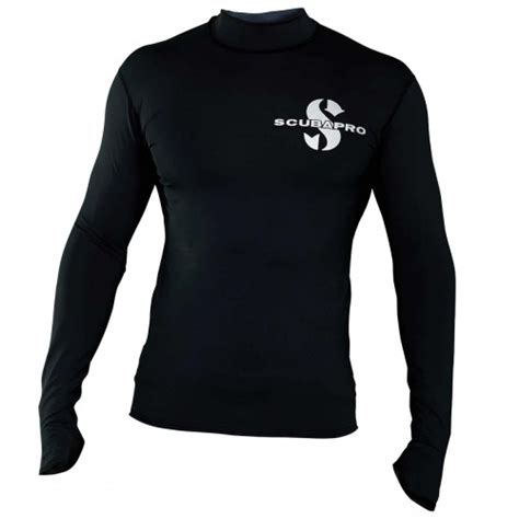 Scubapro Upf 50 Swim Long Sleeve Rash Guard Men Dive Box