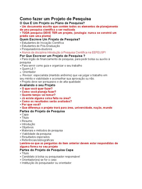 Como Elaborar Projetos De Pesquisa Pdf - Guia para Elaborar Projetos de Pesquisa | PDF | Método científico | Pós ...
