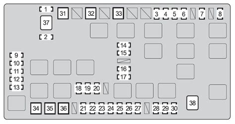 Toyota Fj Cruiser Fuse Box Diagram Auto Genius