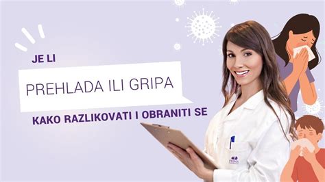 Prehlada i Gripa simptomi razlike i savjeti za brži oporavak YouTube