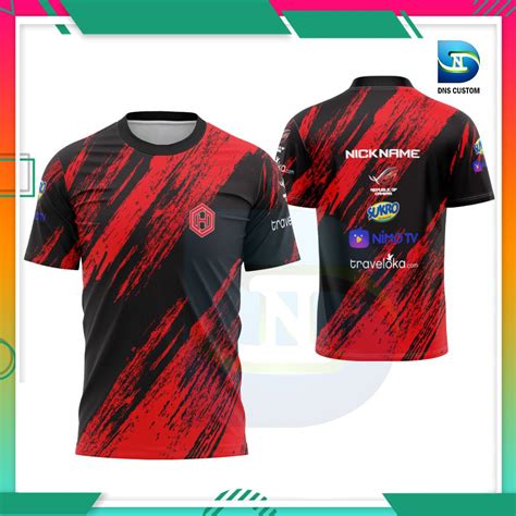 Jual Baju Jersey T Shirt Esport Gaming Desain Terbaru Keren Kaos