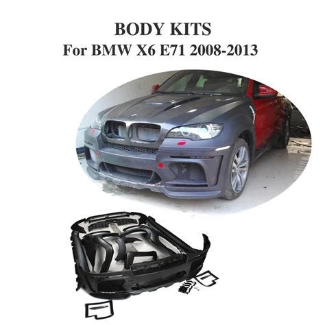 Buy Frp Black Bumper Guard Body Kits For Bmw X6 E71