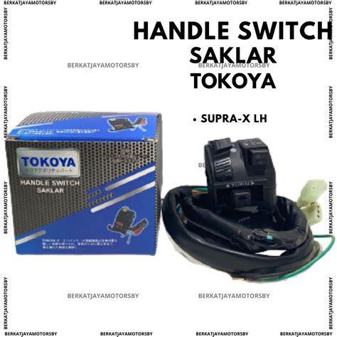 Jual Saklar Kiri Handle Switch Holder Supra X Lampu Sen Grade A Tokoya