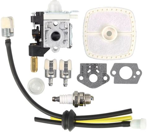 Savior Rb K75 Srm 210 Carburetor A021000740 With Gaskets Primer Bulb Air Fuel Filter