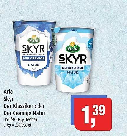 Arla Skyr Der Klassiker Oder Der Cremige Natur Angebot Bei Famila