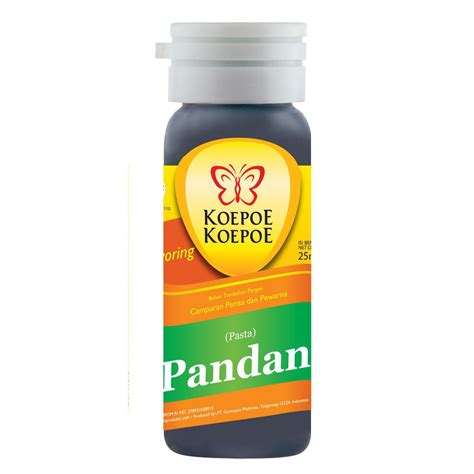 Jual Koepoe Koepoe Pasta Pandan 25ml Shopee Indonesia