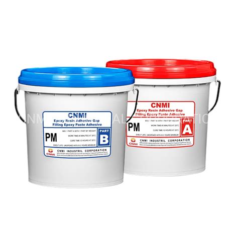 Cnmi Two Components High Grade White Color Barrel Structural Adhesive